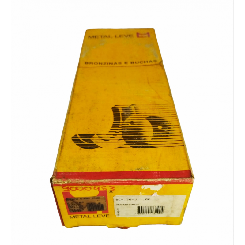 Jogo De Bronzina Mancal Bc 176-j 1,00 001129 Om 355/5 Mbb