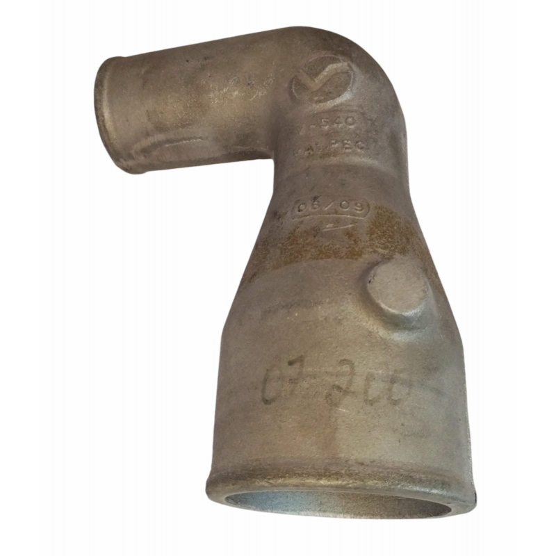 Curva Turbina Aluminio S/flange 80x50mm Mb Om352a V-540