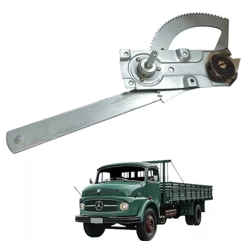 Máquina De Vidro Porta Esquerda Mb 1113 1313 1513 2013 2213