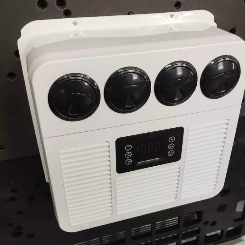 Kit Ar Condicionado Elétrico Teto Caminhão Motorhome Van 12v