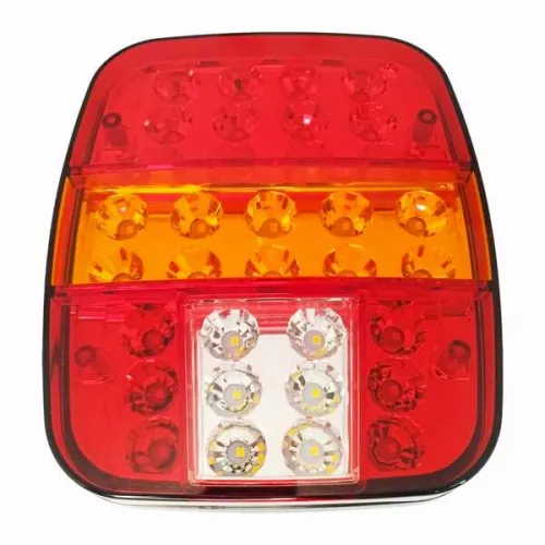 Lanterna Traseira Marmitao Vw/ford 34 Leds 12v/24v Direita