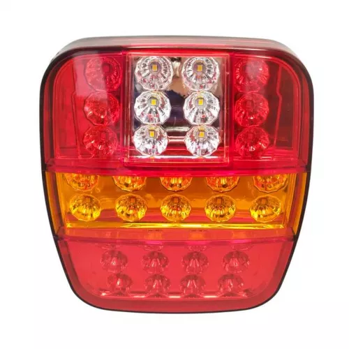 Lanterna Traseira Marmitao Vw/ford 34 Leds 12v/24v Esquerda