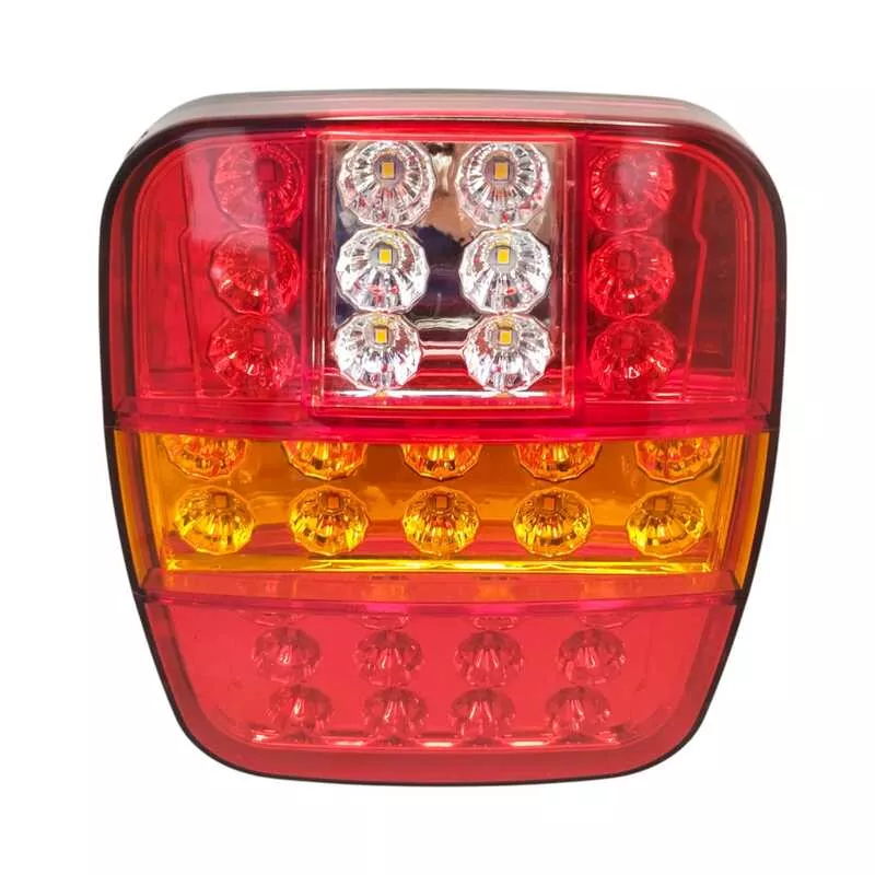 Lanterna Traseira Marmitao Vw/ford 34 Leds 12v/24v Esquerda