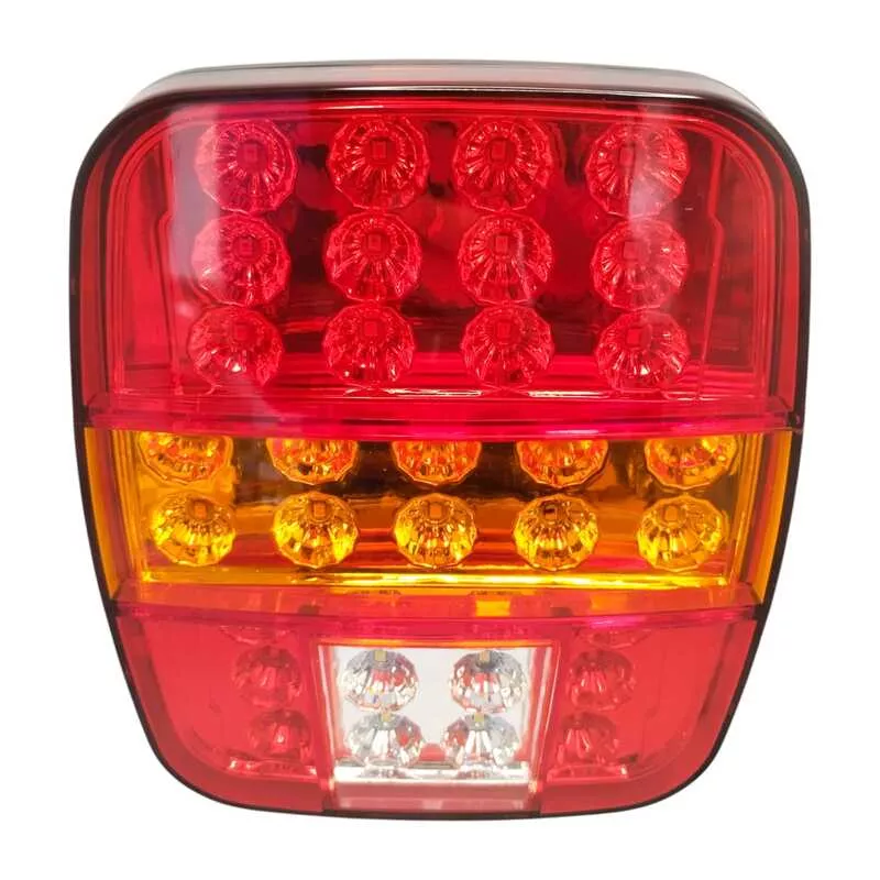 Lanterna Traseira Marmitao Vw/ford 34 Leds 12v/24v Esquerda