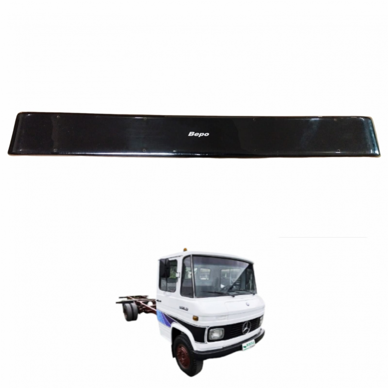 Lamina Tapa Sol Caminhao Mb 608d Acrilico Fume Bepo B022bf