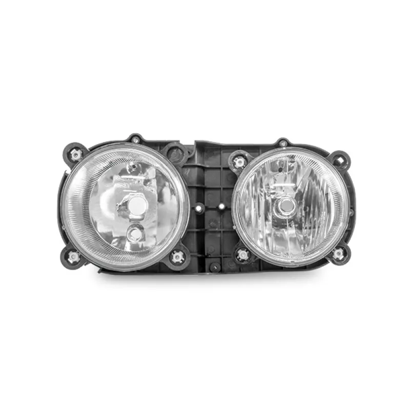 Farol Esquerdo Ford Cargo Com Traçado Horizontal Anos 2006 A 2012