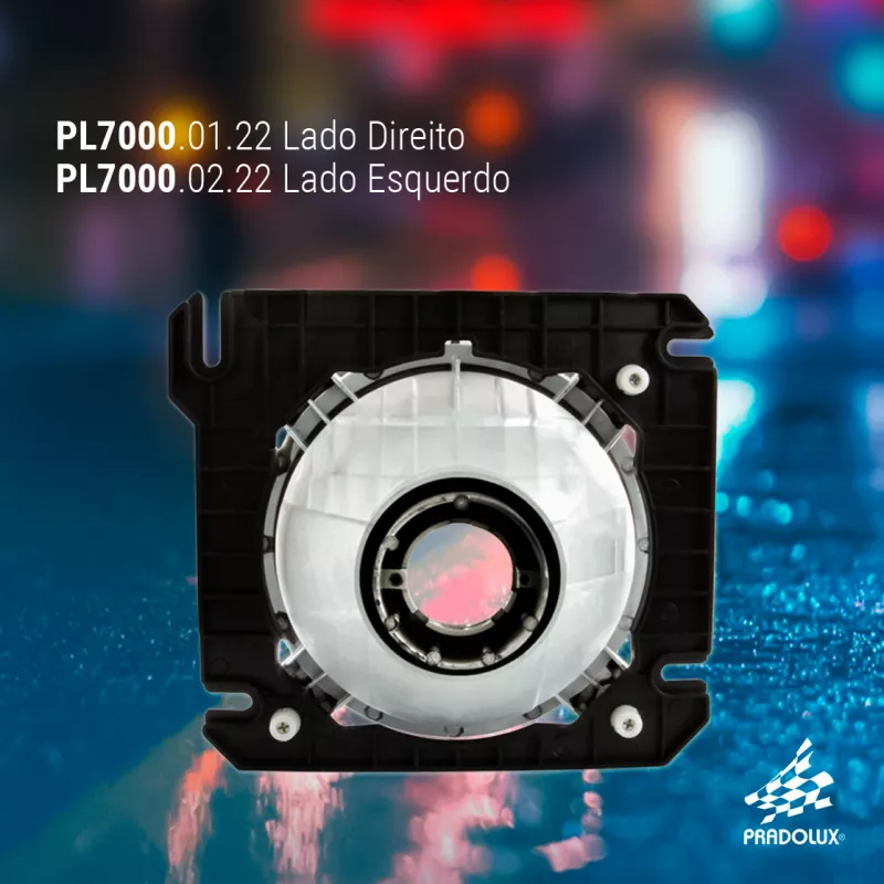 Farol Principal Esquerdo Com Foco Simples Volkswagen Constellation A Partir De 2006