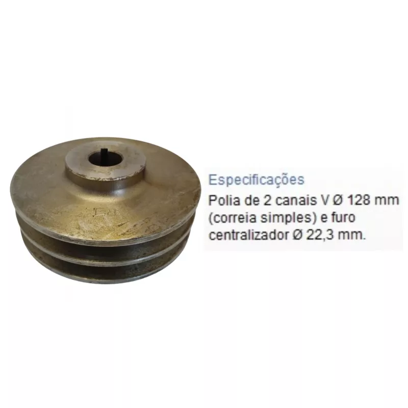 Polia Do Alternador Onibus Mb 2 Canais 75 E 80amp R-471p