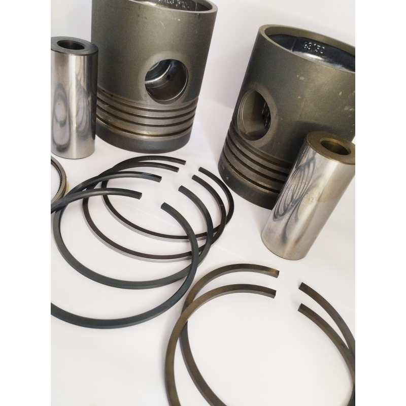 Par Pistão Com Anel Mahle S48130 Std Daimler Chrysler/ Mbb Motor Om 314 / Om 352