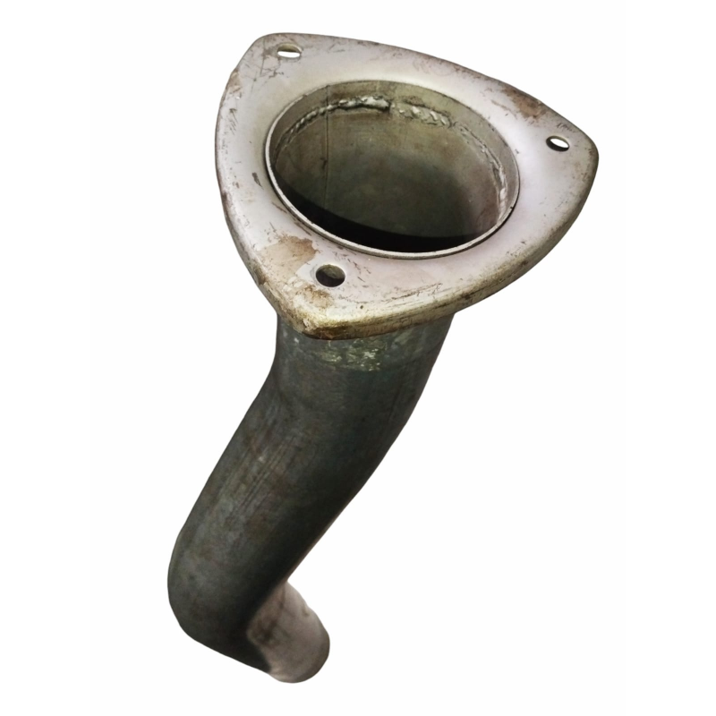 Tubo Intermediario Escapamento Galvanizado C/ Flange 4