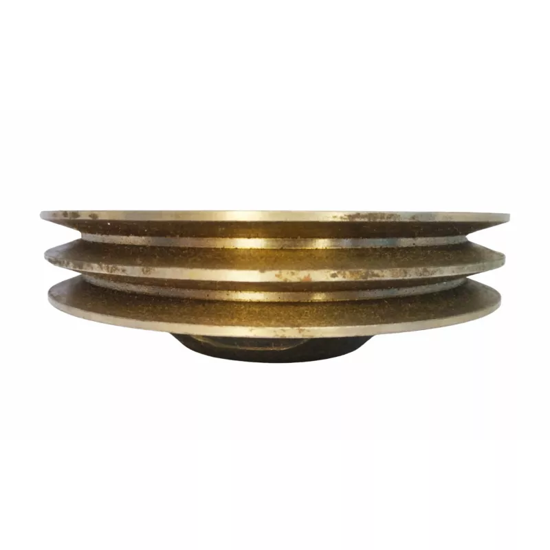 Polia Da Bomba D`agua Do Motor Om 355/5 E Om355/6 - 2 Canais