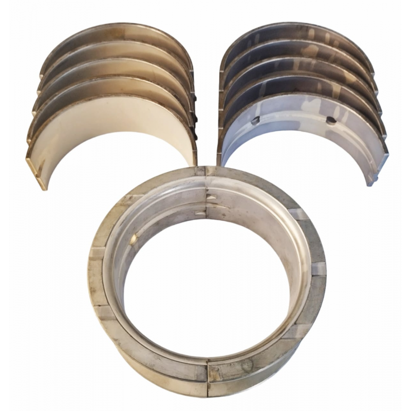 Jogo De Bronzina Mancal Bc 399-j Std M48399 Om 449 A/la 5 Cilindros