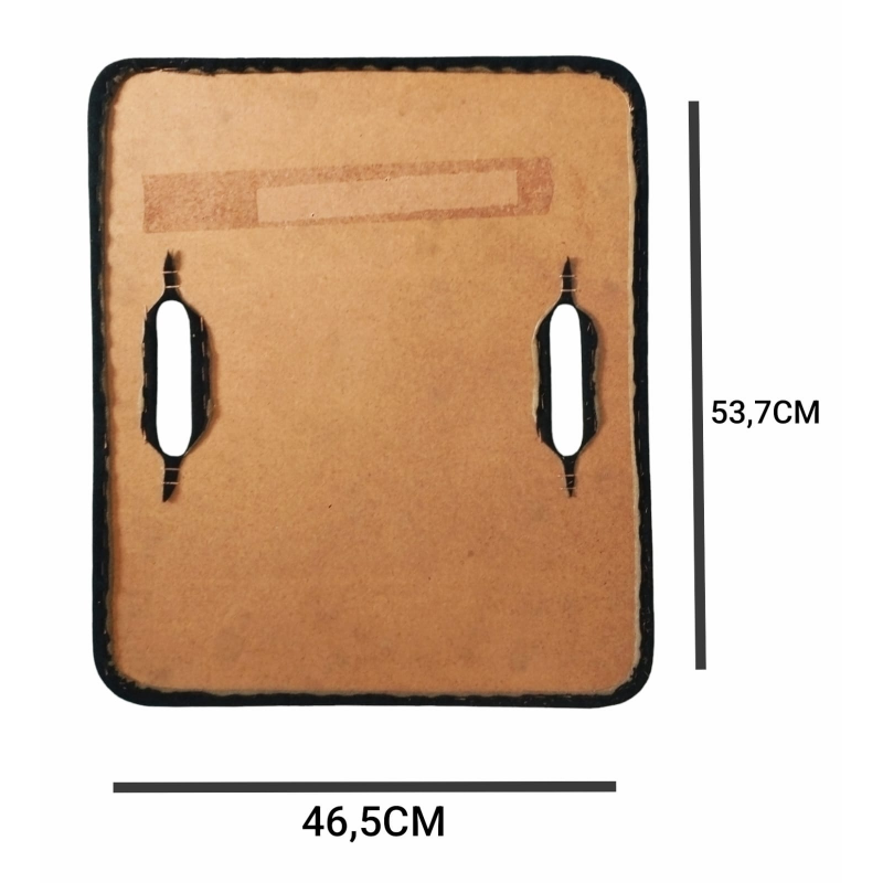 Forraçao Tampa Alçapao Teto Mercedes 1113 2013 53,7x46,5 Courvim Preto