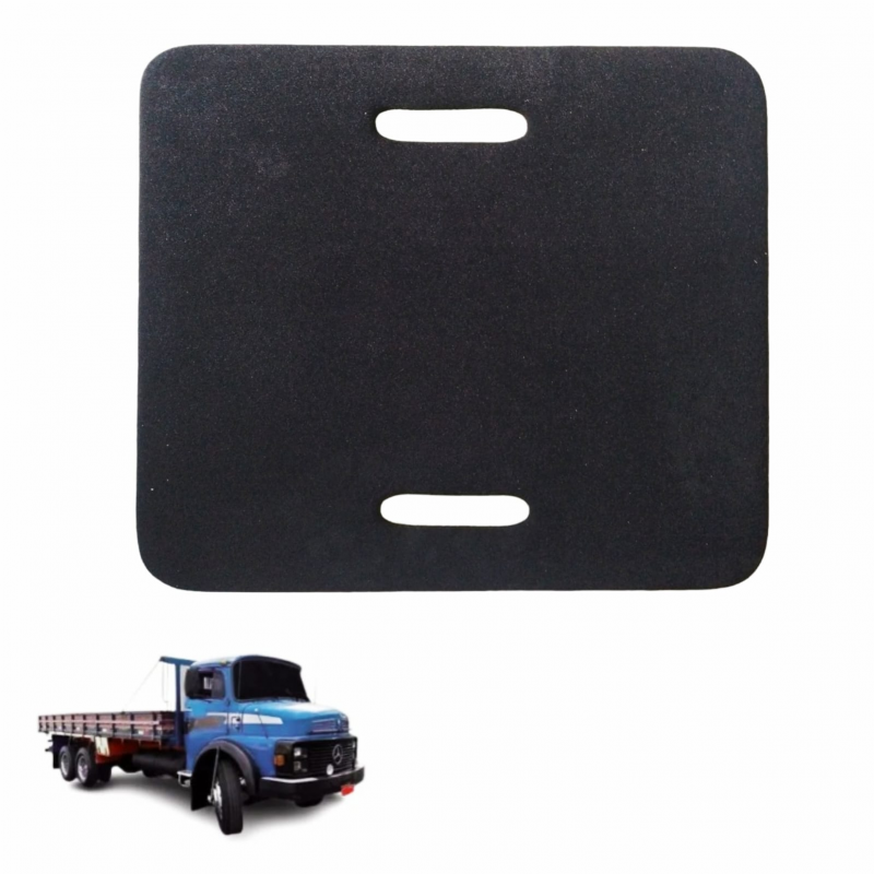 Forraçao Tampa Alçapao Teto Mercedes 1113 2013 53,7x46,5 Courvim Preto