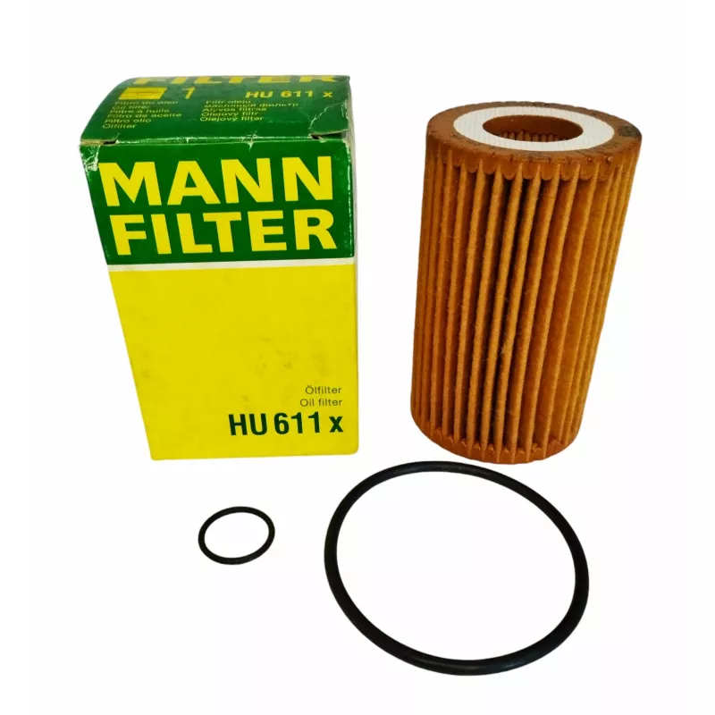 Filtro óleo Clio Kangoo Twingo 1.0 1.2 97 A 2016 Mann Hu611x