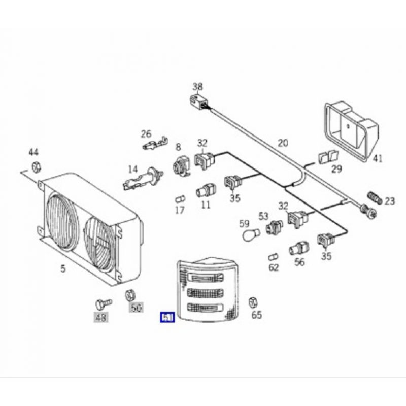 Lanterna Dianteira Pisca Esquerda Mb 712c 914c 1215c 1718 1720 Atron Am