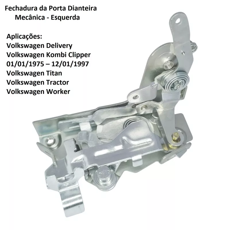 Fechadura Porta Diant Esquerda Volkswagen Caminhao E Kombi
