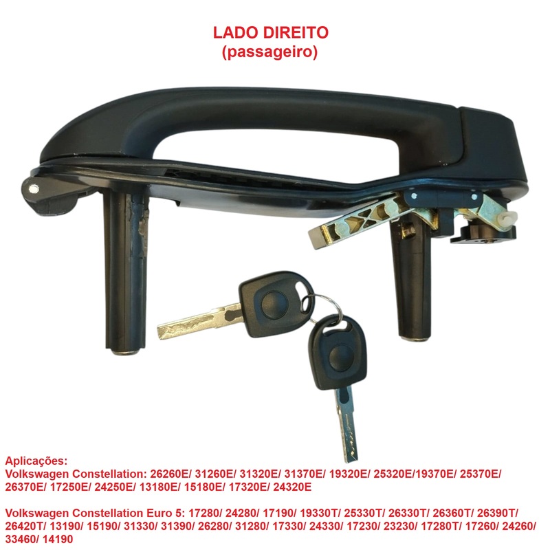 Maçaneta Externa Porta Lado Dir Caminhao Vw Constellation