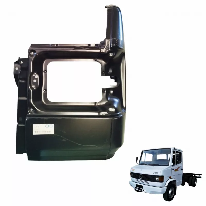 Frontal Farol Mb Ln 709 710 912 914 Lado Esquerdo Metal
