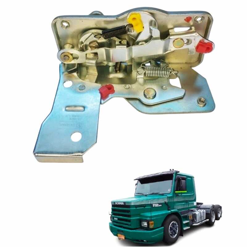 Fechadura Mecanica Porta Lado Esquerdo Scania 112  142  113