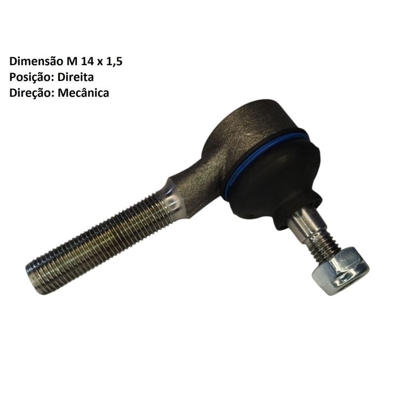 Terminal Direção Direito Volkswagen 8.150 17.210 Ford Cargo