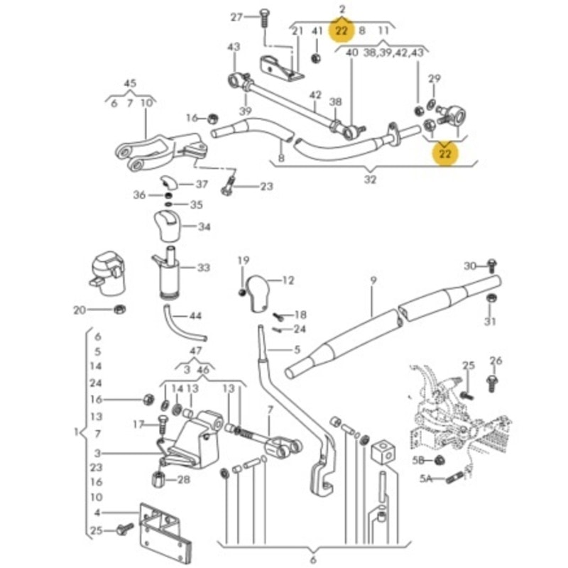 Terminal Direção Direito Volkswagen 8.150 17.210 Ford Cargo