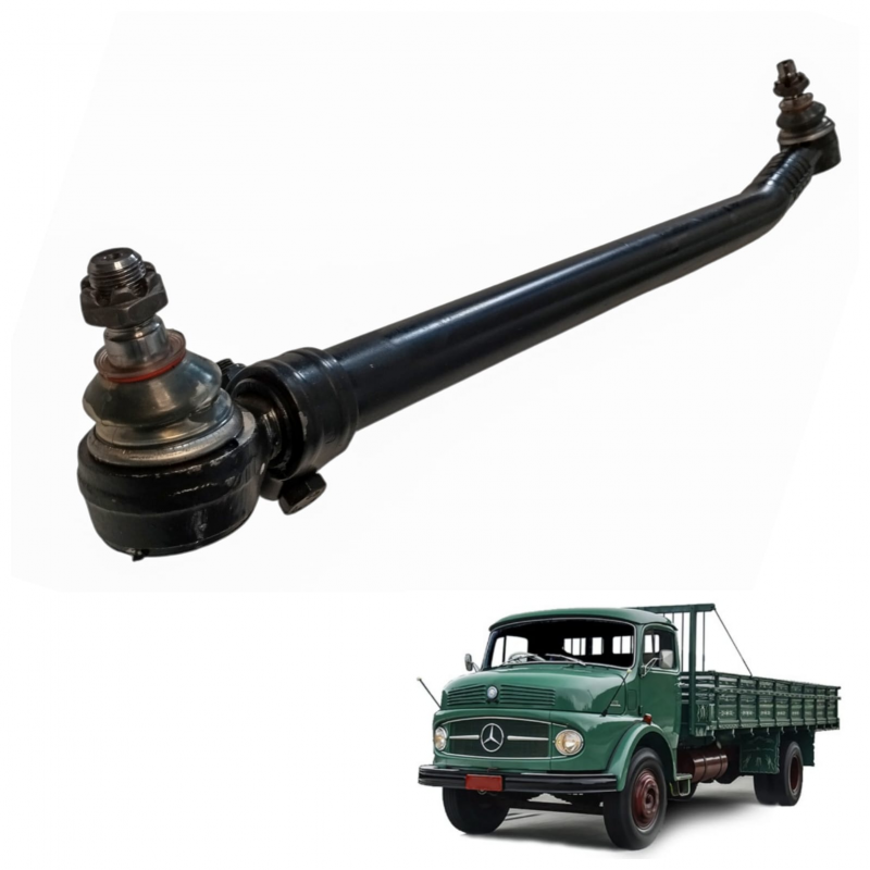 Barra Direcao Curta Mb 1313 1513 1518 1519 2013 Freio Oleo