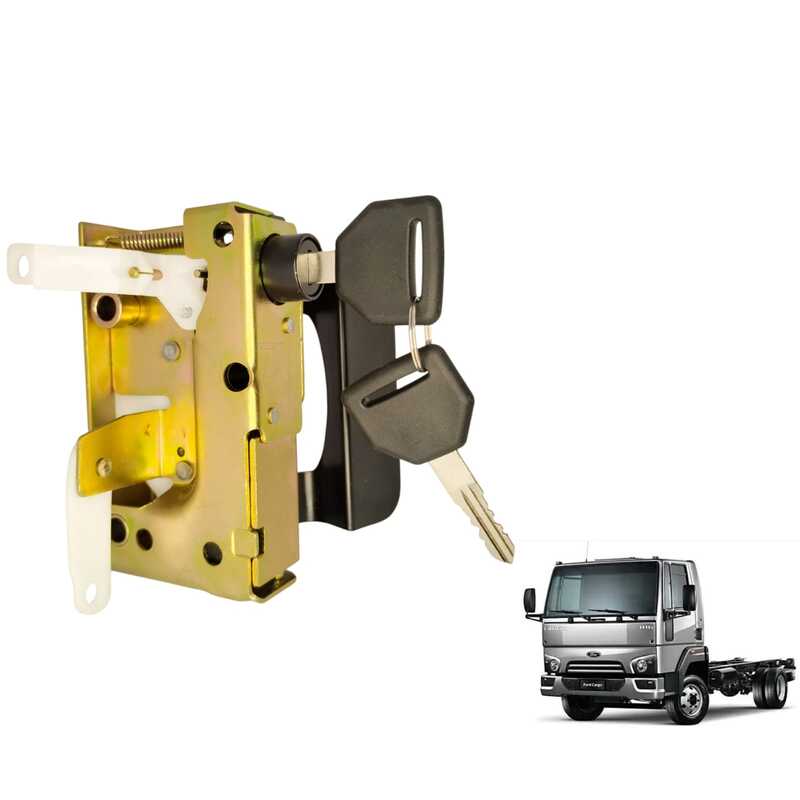 Fechadura Completa Porta Direita Ford Cargo Gi Apartir De 1985