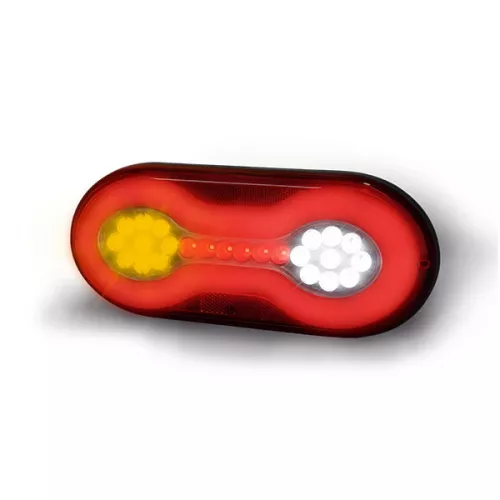 Lanterna Traseira Esquerda Carreta Randon Phanton Led 24v Para Implementos