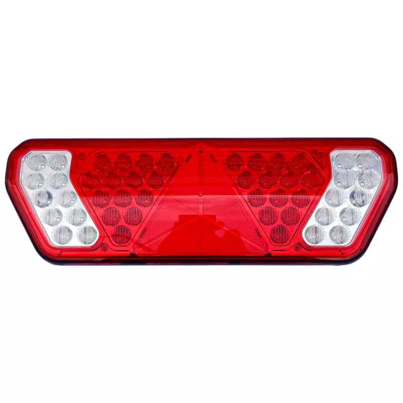 Lanterna Traseira Guerra Led Caminhão Carreta Bivolt Direita