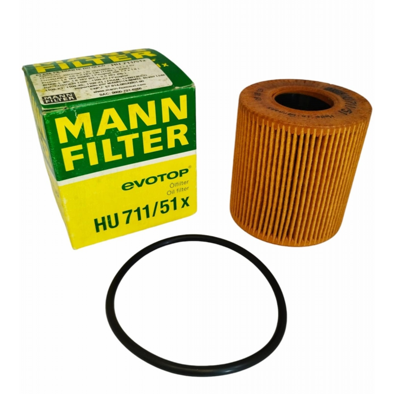 Filtro De óleo Land Rover Freelander 2 Evoque 2.2 Dissel Mann Hu711/51x