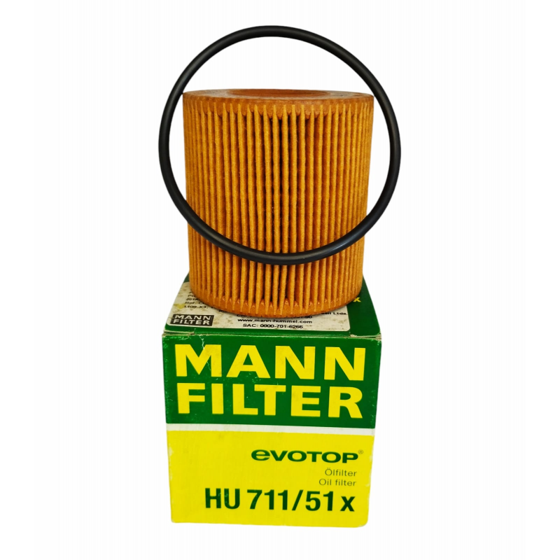 Filtro De óleo Land Rover Freelander 2 Evoque 2.2 Dissel Mann Hu711/51x
