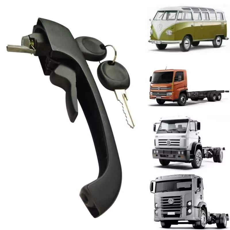 PAR MAçANETA EXTERNA PORTA DIANTEIRA KOMBI DELIVERY TRACTOR