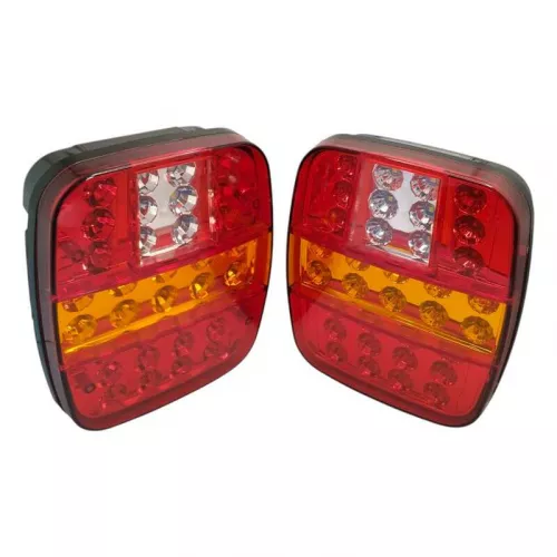 PAR LANTERNA TRASEIRA LED UNIVERSAL MARMITAO MARMITA 12V 24V